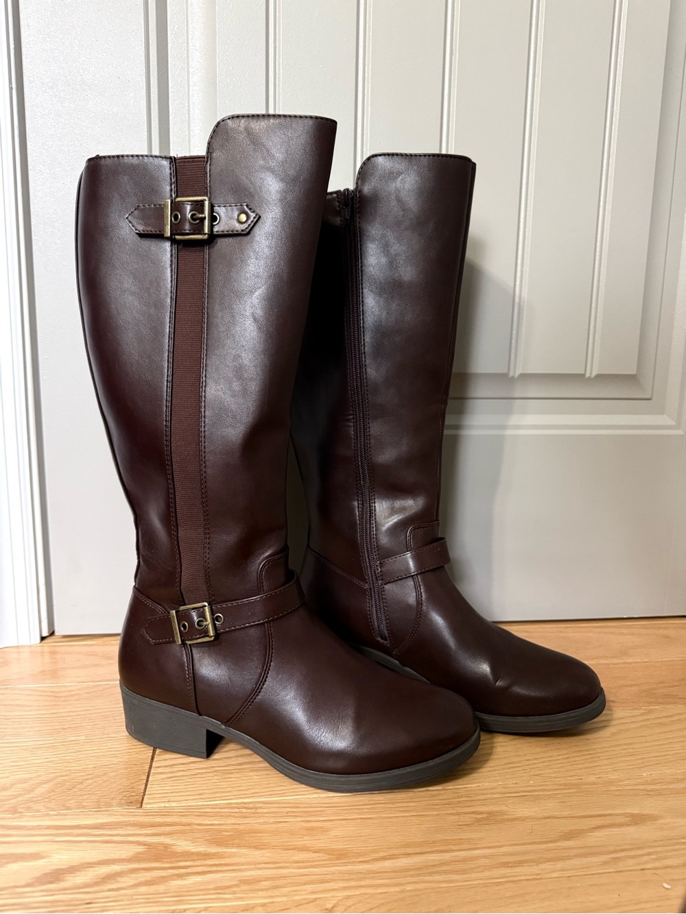 Women’s Tall Riding Boots in Dark Brown Croft & Barrow
